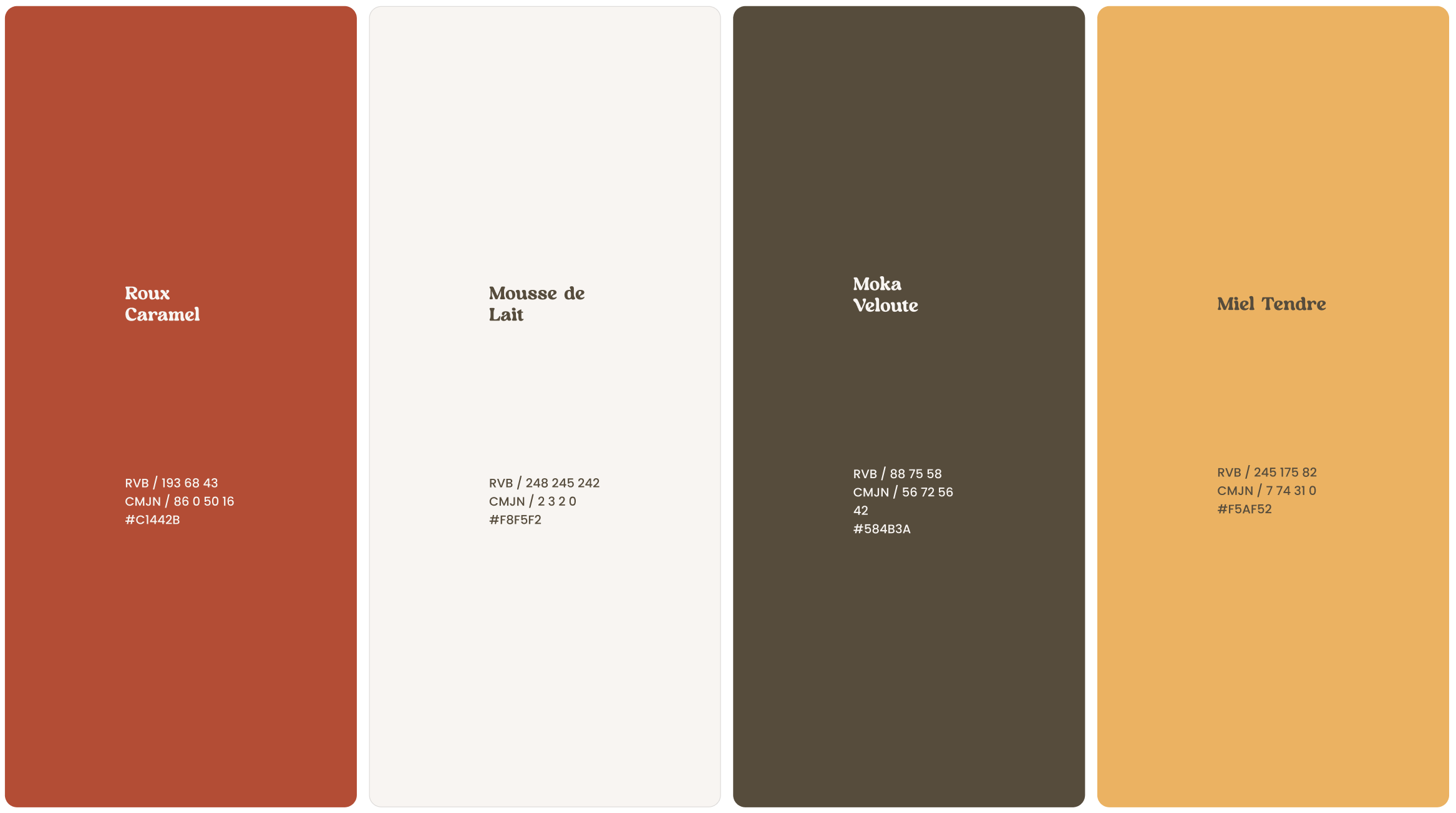 Palette de couleurs
