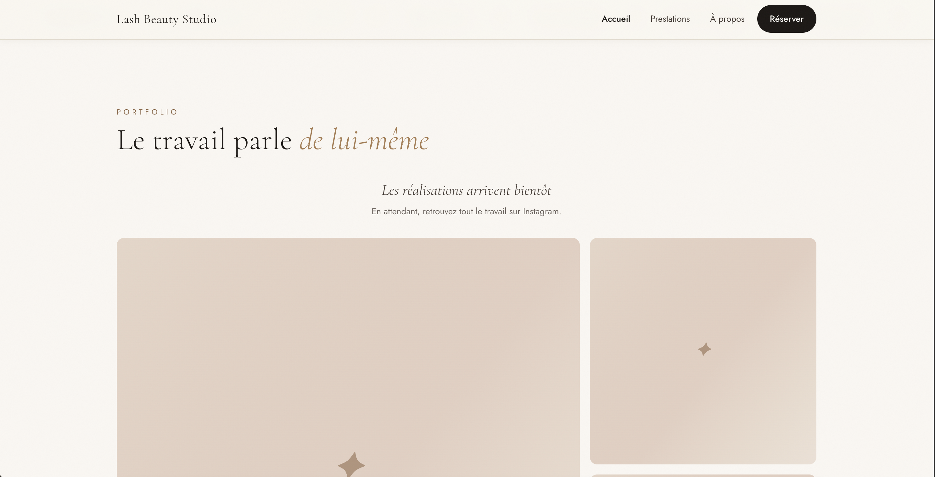 Section portfolio